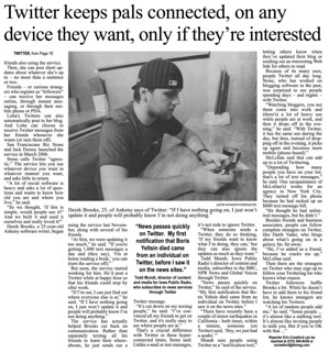 Des Moines Register - May 2007