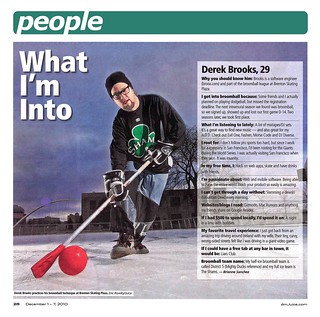 Broomball - Des Moines Juice - December 2010