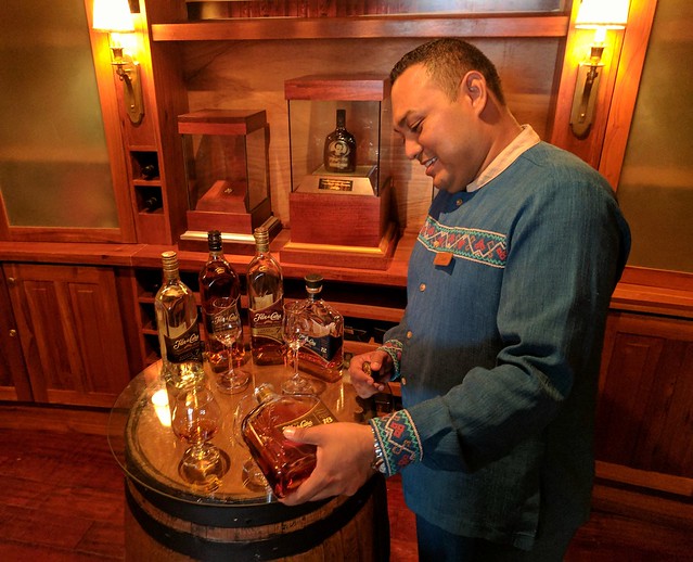 Flor de Caña rum tasting