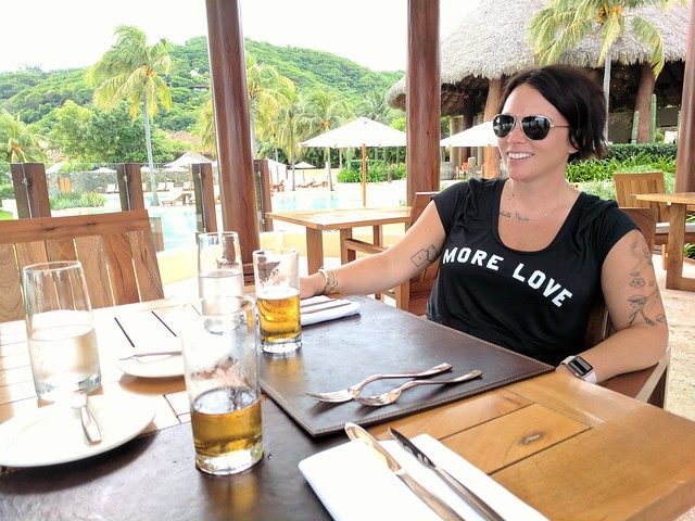 Checked in. Let's have some local food and beer.