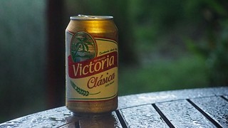 Havin a Nicaraguan patio beer before dinner