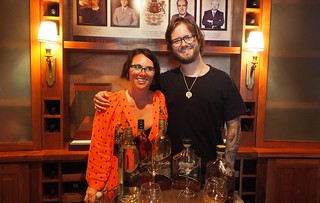 Hangin in the Flor de Caña rum room for a tasting