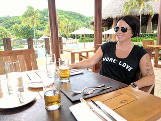 Checked in. Let's have some local food and beer.