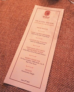 You can hire the chef at this resort to prepare a special 4-18 course tasting menu based on your likings. Everything prepared here was absolutely amazing.