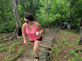 Hiking - Hiking to the yoga deck