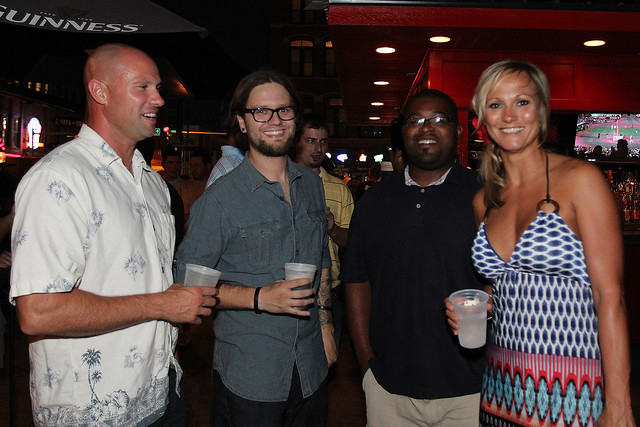 Hanging out with Ando, Dana, and her husband