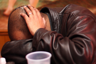 Ru Cheddie - Wiping off his head