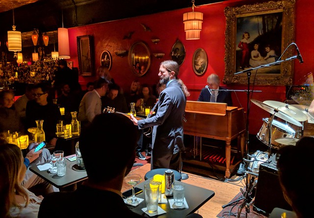 Upstairs at the Green Lady