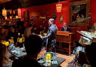 Upstairs at the Green Lady