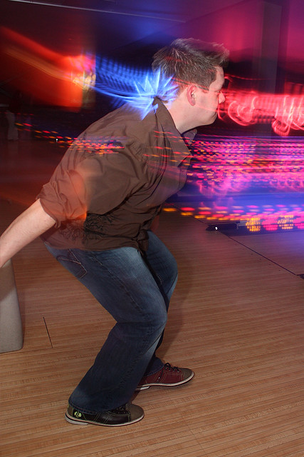 Bowling at Lucky Strike