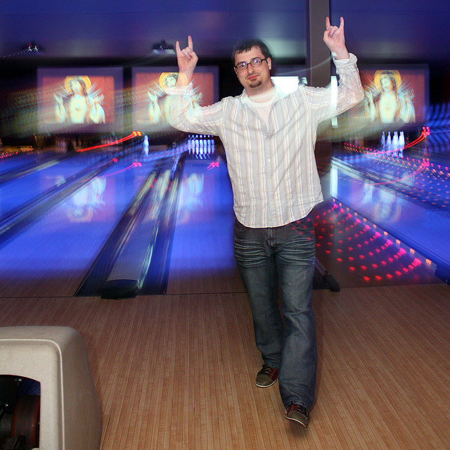 Bowling at Lucky Strike