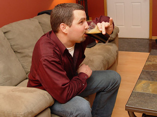 Chuck McGrane - Chuckles  havin a homebrew