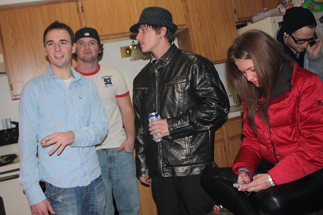 At the random apartment