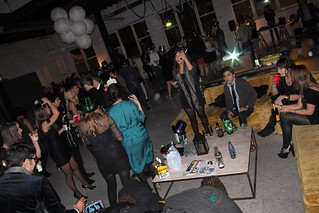 About to bring in the New Year at this freshly painted loft party