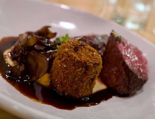 This croquette was made of braised meat and was incredible.