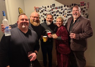 Maurizio - Goose, Shawn, Trent, Maurizio, Kari, and Nathan