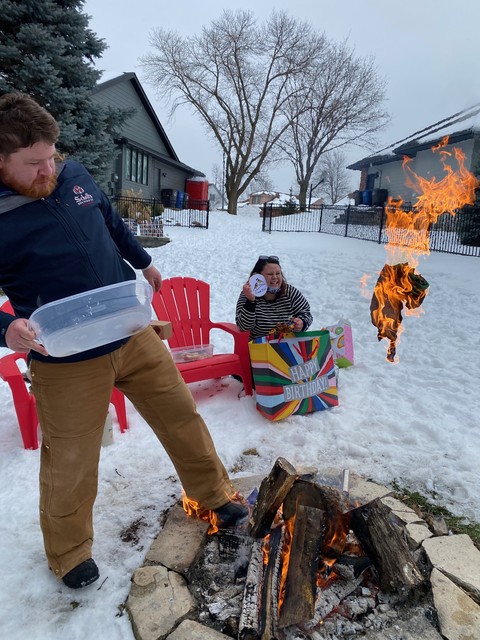 The fire is in a lot of places that it probably shouldn't be here