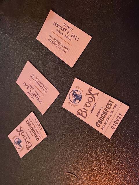 Leftover Broox Brewery - O'Bock Fest tickets.
