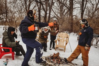 Covid-19 - Warmin up and having fun