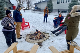 Covid-19 - Around the fire