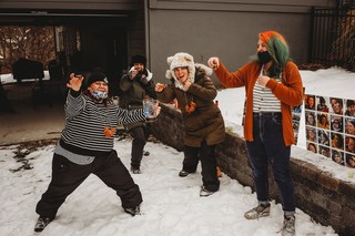 Covid-19 - They got Kourtney to do a shot with them