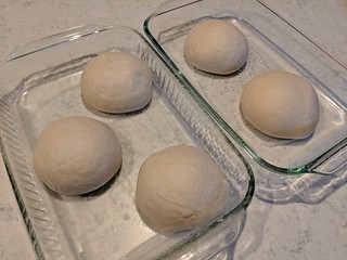 Dough balls ready