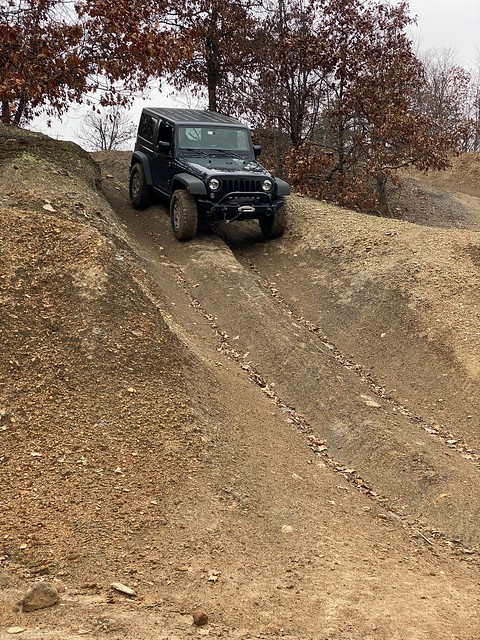Steep hills, deep ruts