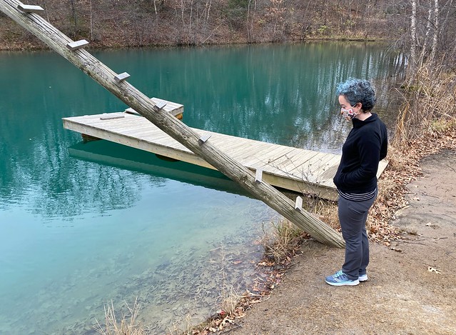 Checkin out this crazy clear/blue water