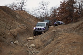 Off-roading - Goin down this Gully