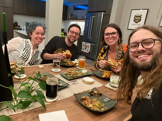 We all quarantined for a couple weeks so we could hang it real life for a weekend