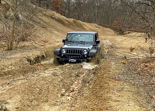 Off-roading - "if it looks deep, it probably is"