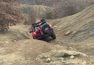 Off-roading - Gettin tippy