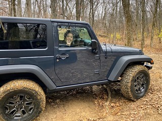 Off-roading - Liz!