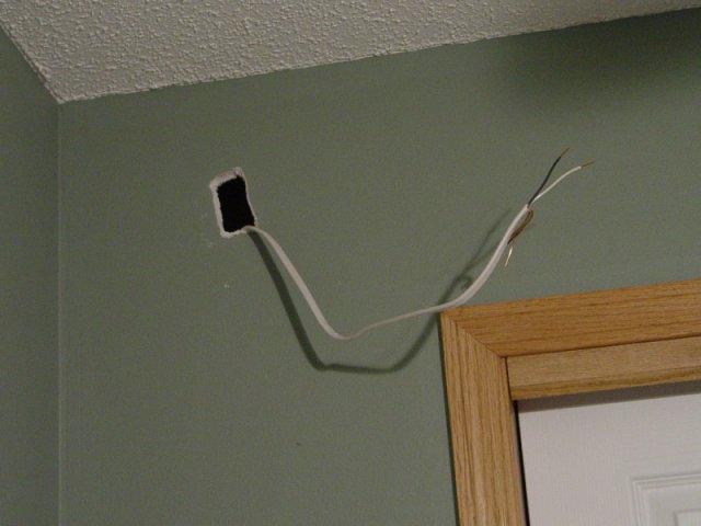 The power for the accent lights