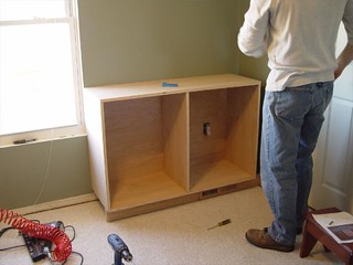 House - The first set of cabinets