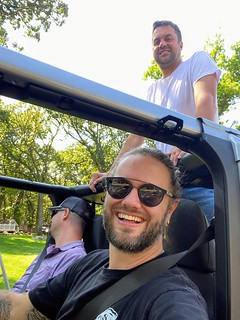 Josh talked me into dismantling the Jeep for the day