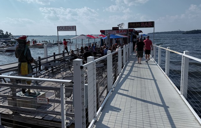 Checkin out this dock bar