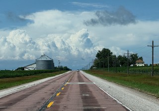 Travel - Enjoying the stormy views