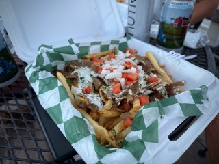 Travel - Gyro Poutine. Doesn't look amazing, but really hit the spot