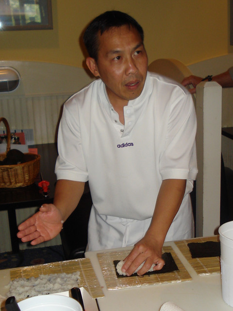 Proper Way to Add Rice to Nori