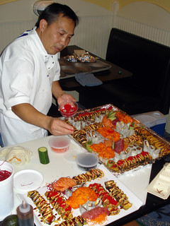 Sushi - La making us sushi
