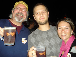 Derek Brooks and Kari Brooks - At Oktoberfest