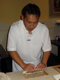 Sushi - Folding a California Roll