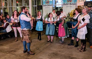 Kari and Tia talkin shit during the contest