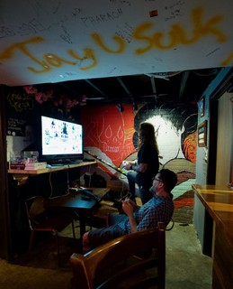 Travel - Playin some Mario Kart at Kaitei