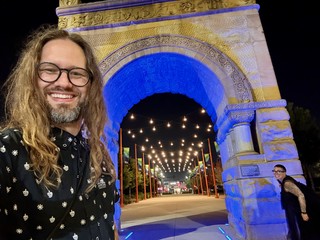 Travel - Late night walk back to the hotel