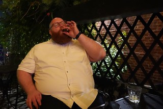 Travel - Havin a cigar at Havana Garage