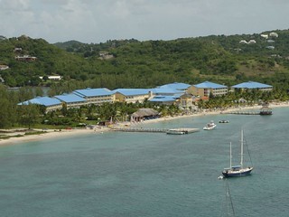 Sandals Grand St Lucian from Fort Rodney