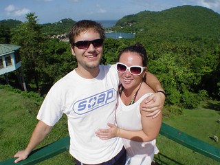 frame - Kari and I and Marigot Bay