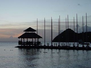 Sunset - The pier at sunset